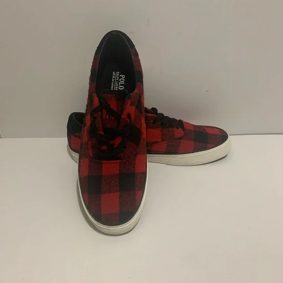 NWTB Men’s Ralph Lauren Polo Sneakers - Picture 4 of 4